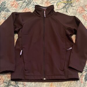 Columbia Dark Purple Shell Jacket